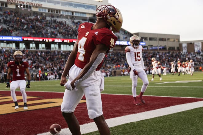 Zay Flowers has piled up 100 catches and 14 touchdown receptions over the last two years (Photo: Winslow Townson-USA TODAY Sports).